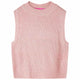 Vidaxl Kindenspencer tricoté 92 rose clair