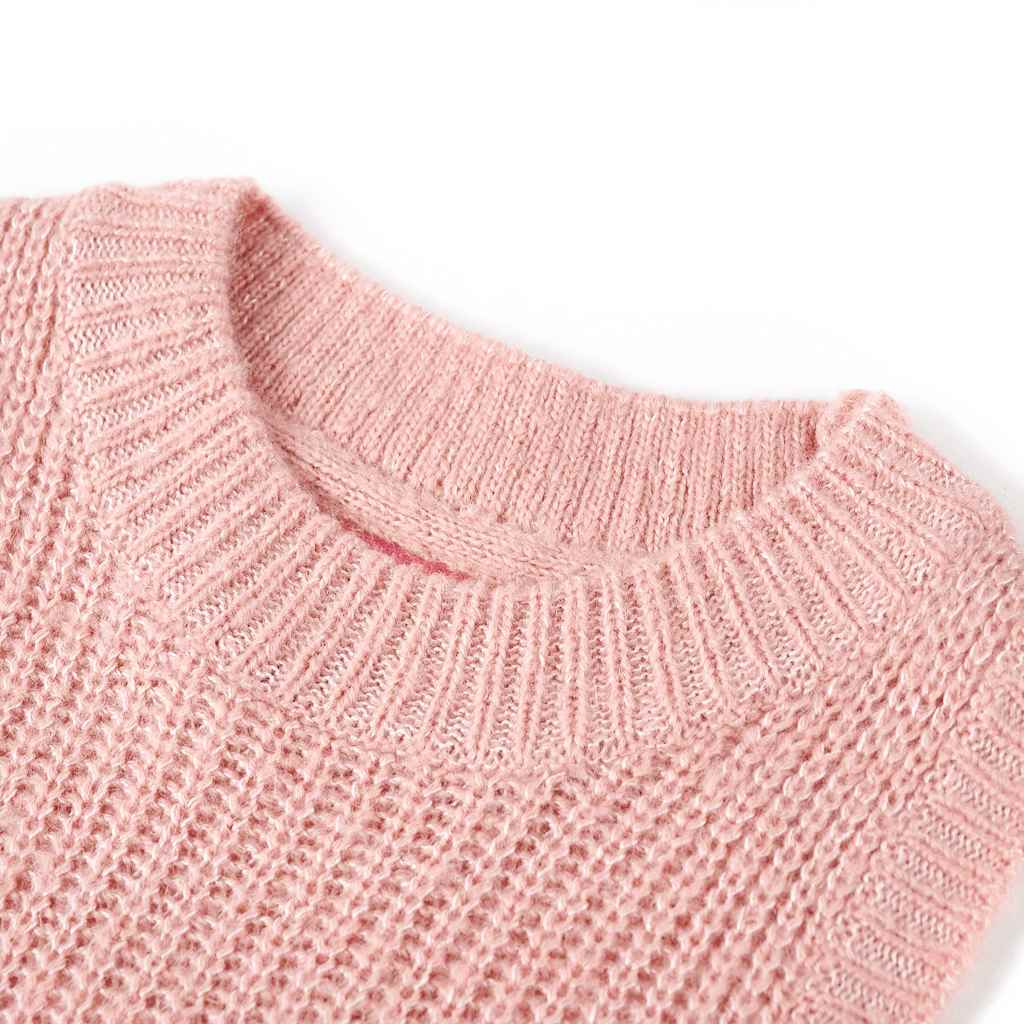 Vidaxl Kindenspencer tricoté 92 rose clair