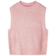 Vidaxl Kindenspencer tricoté 104 rose clair