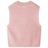 Vidaxl Kindenspencer tricoté 104 rose clair