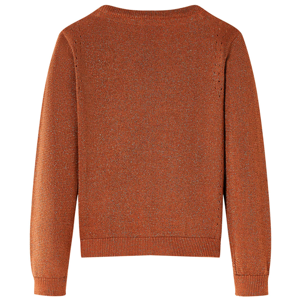 Vidaxl KinderVerst tricoté 116 cognac colored