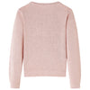 Vidaxl Children's Gite tricoté 128 rose doux