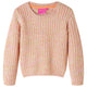 Vidaxl Child's Pull tricoté 92 rose doux