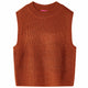 Vidaxl Kindenspencer tricoté 116 cognac colored