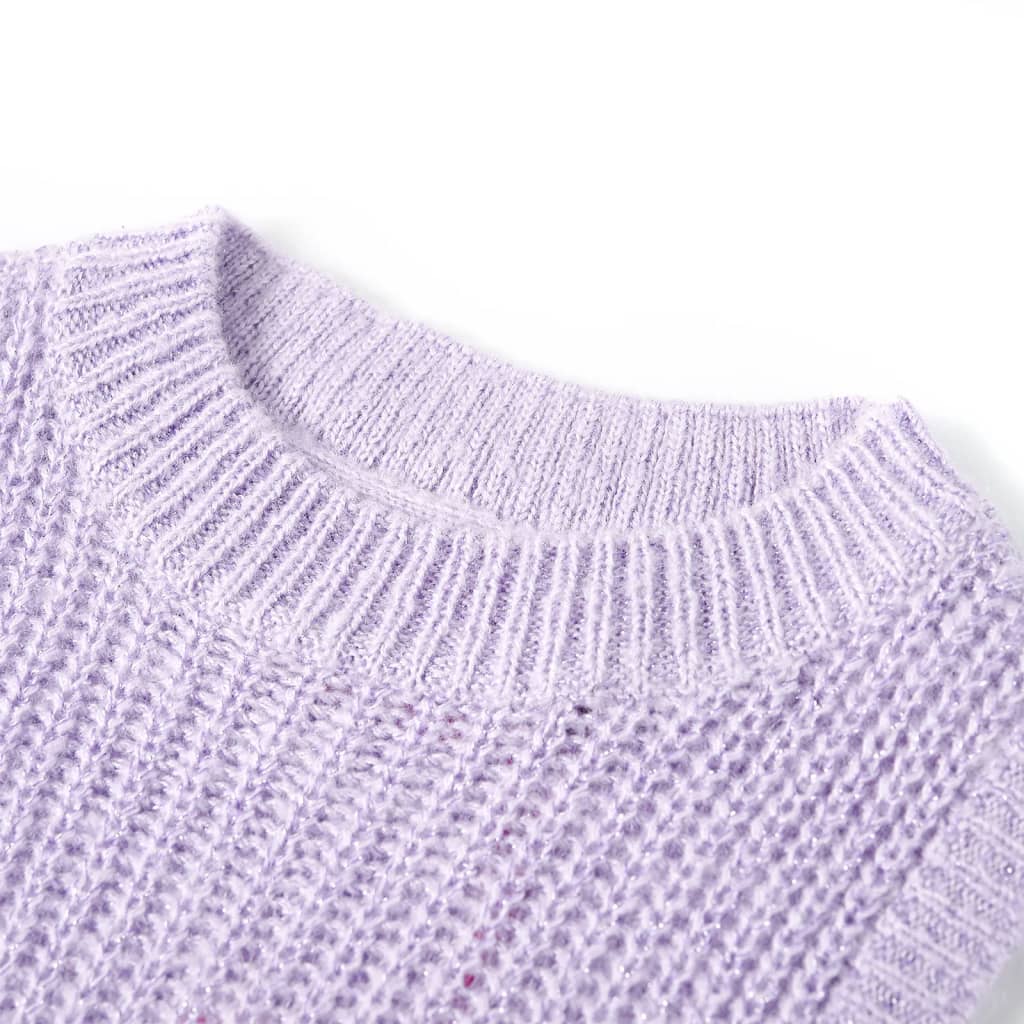 Vidaxl Kindenspencer tricoté 92 lilas léger