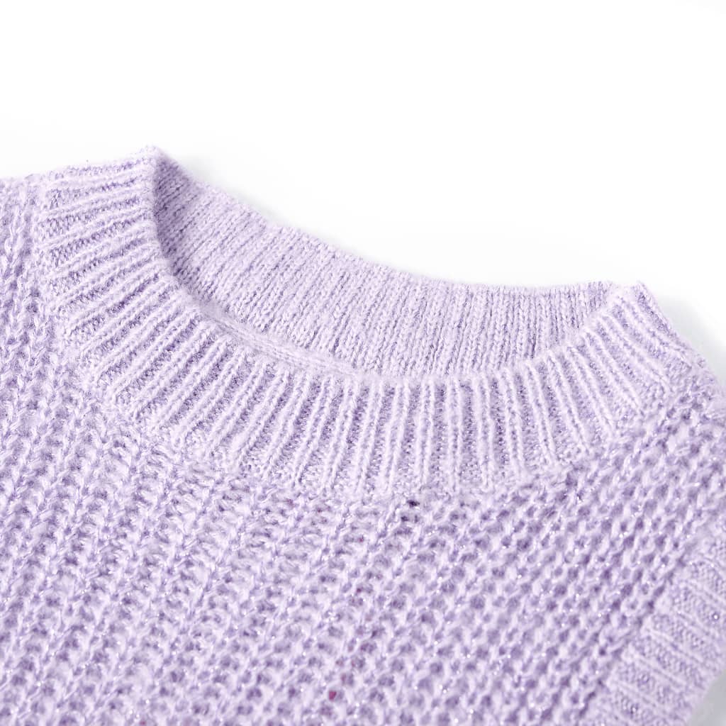 Vidaxl Kindenspencer tricoté 104 lilas léger