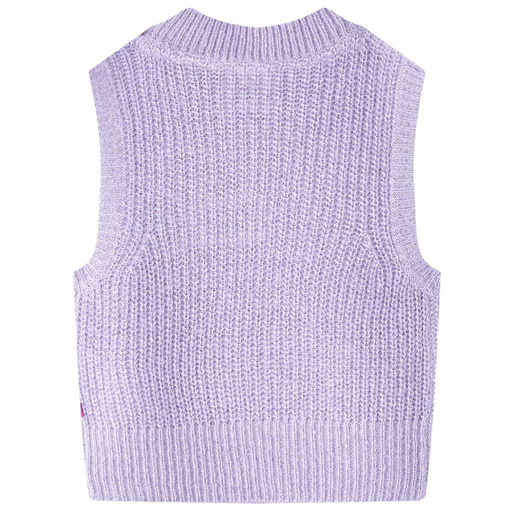 Vidaxl Kindenspencer tricoté 116 lilas léger