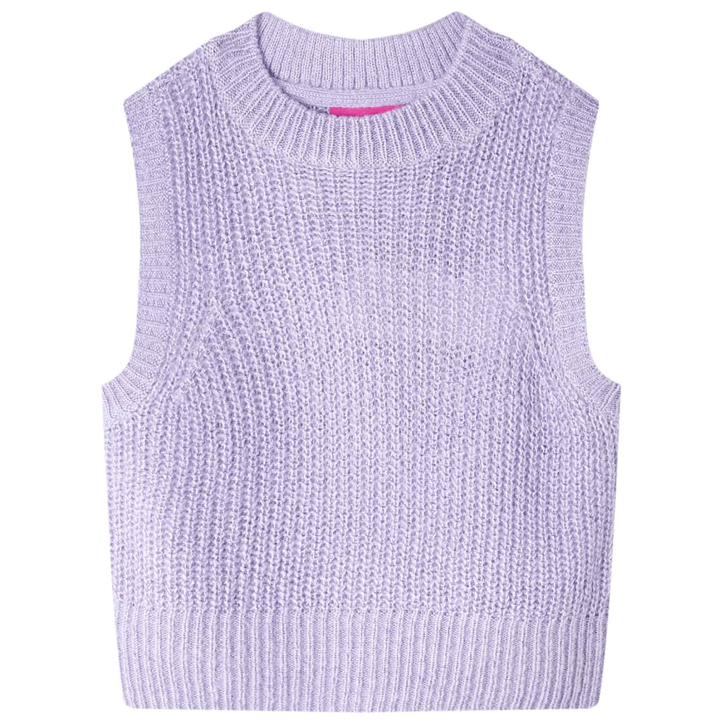 Vidaxl Kindenspencer tricoté 140 lilas léger