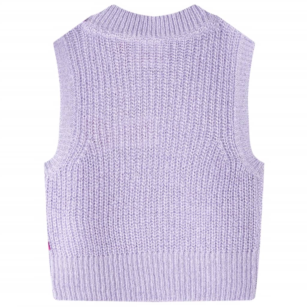 Vidaxl Kindenspencer tricoté 140 lilas léger