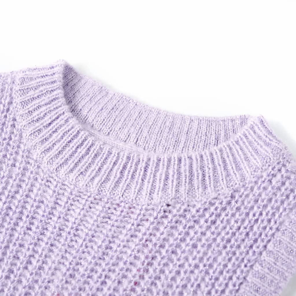 Vidaxl Kindenspencer tricoté 140 lilas léger