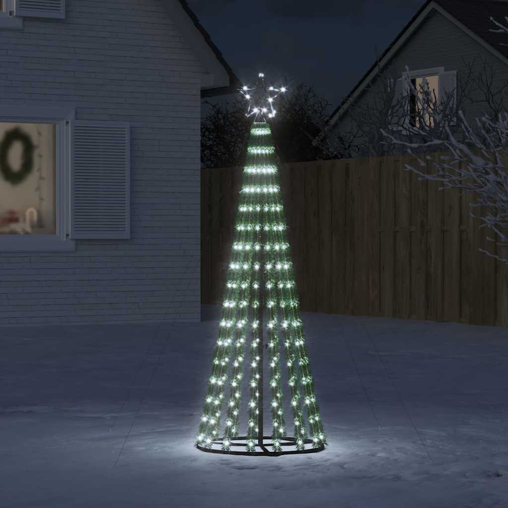 Vidaxl LED Arbre de Noël 275 LEDS Blanc froid 180 cm