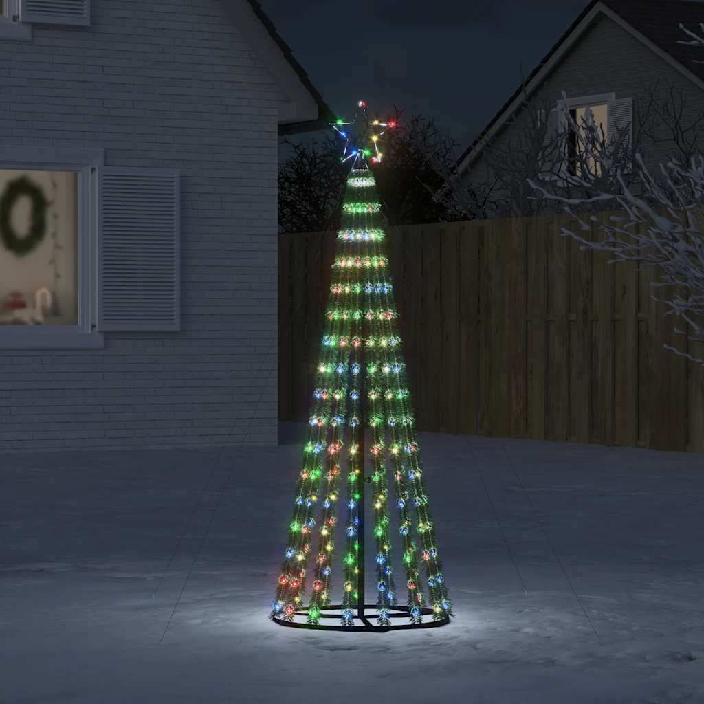 Vidaxl Cone de lumière 275 LED multi-colorants 180 cm