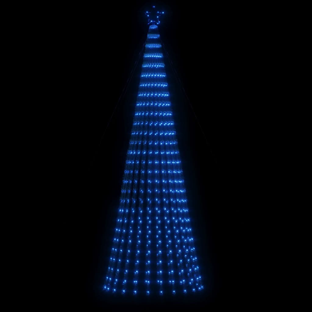 Vidaxl Cone de lumière 688 LED bleues 300 cm
