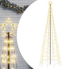 Vidaxl LED Arbre de Noël avec pointes 570 LEDS blanc chaud 300 cm