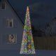 Vidaxl Cone de lumière sur le mât 1534 LED multicolores 500 cm