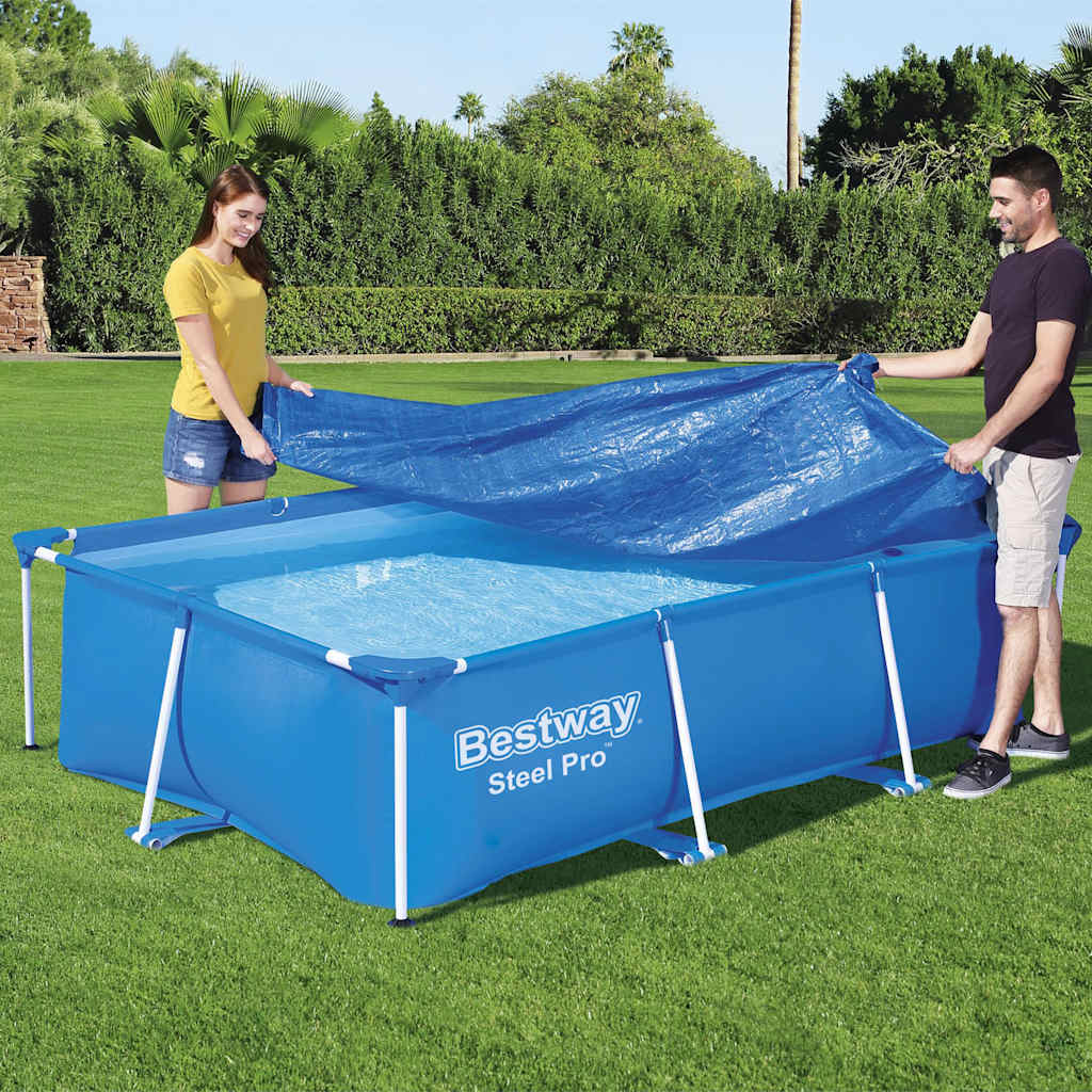 COUVERTURE DE LA PISCULAGE DE FLOWSEAUX BESTWAY 259x170 cm