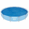 Couverture de piscine solaire Bestway Flowerlear 356 cm