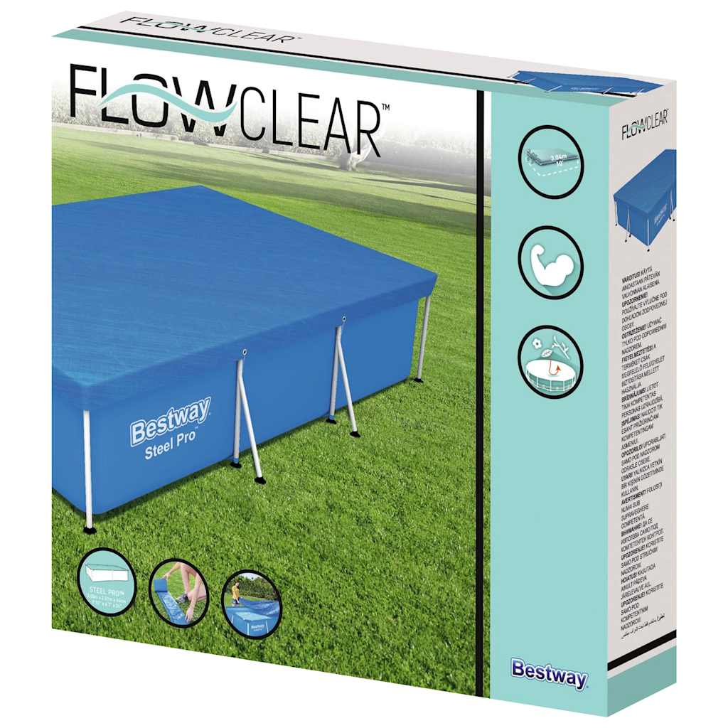 COUVERTURE DE LA PISCULATION CLEETRADE BESTWAY 304X205X66 CM