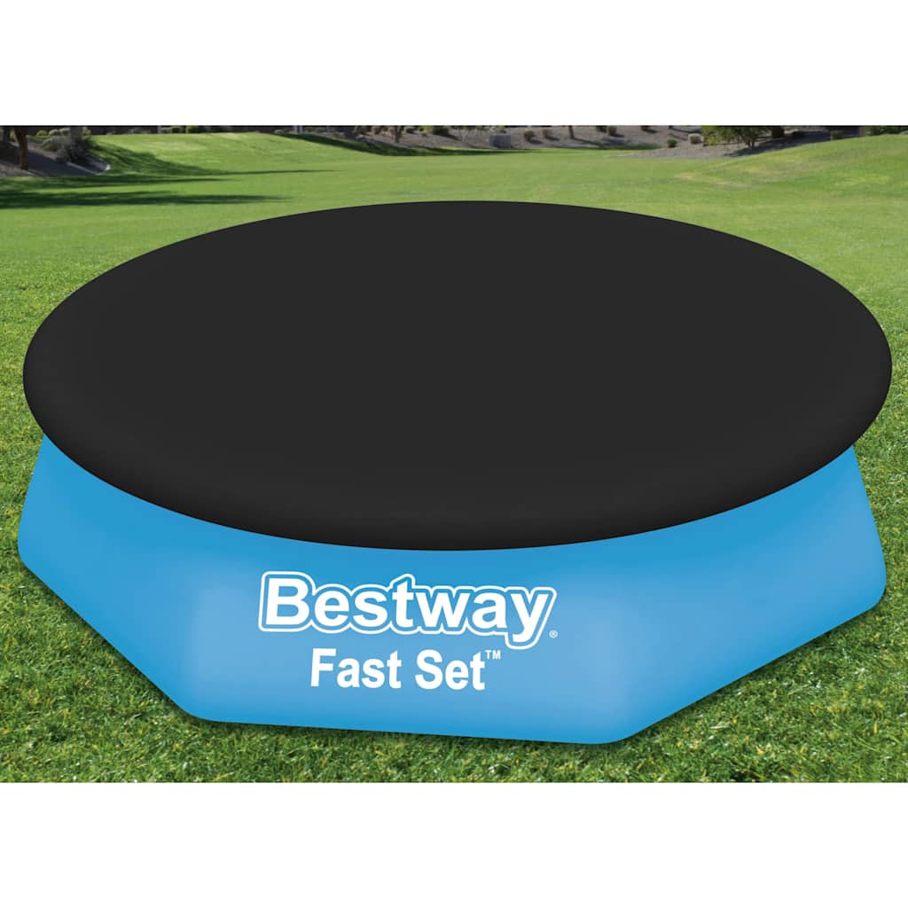 Bestway Flowerlear Pool Couvre rapide Ensemble rapide 240 cm