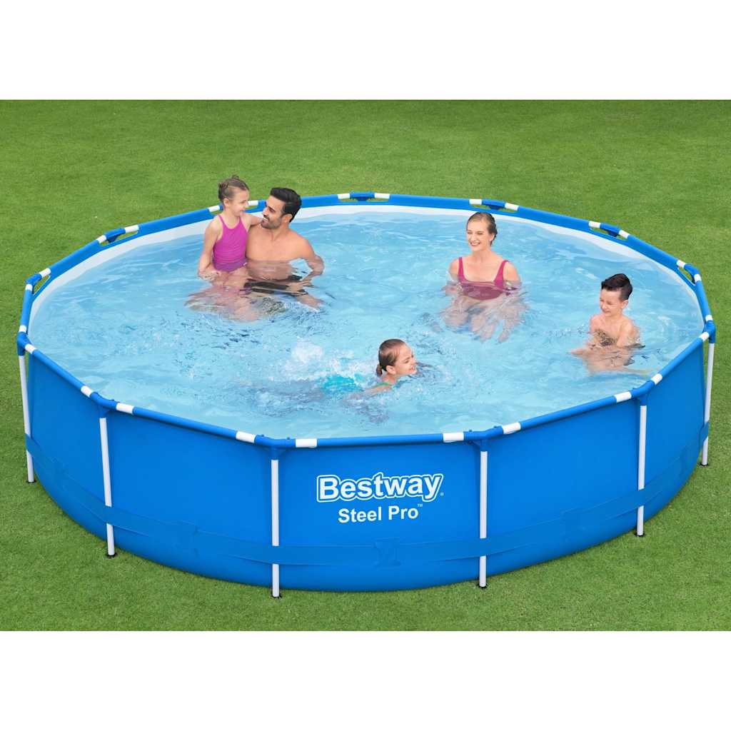 Cadre de piscine Bestway en acier 396x84 cm