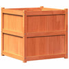 Boîte de planification Vidaxl 70x70x70 cm Solide Brown
