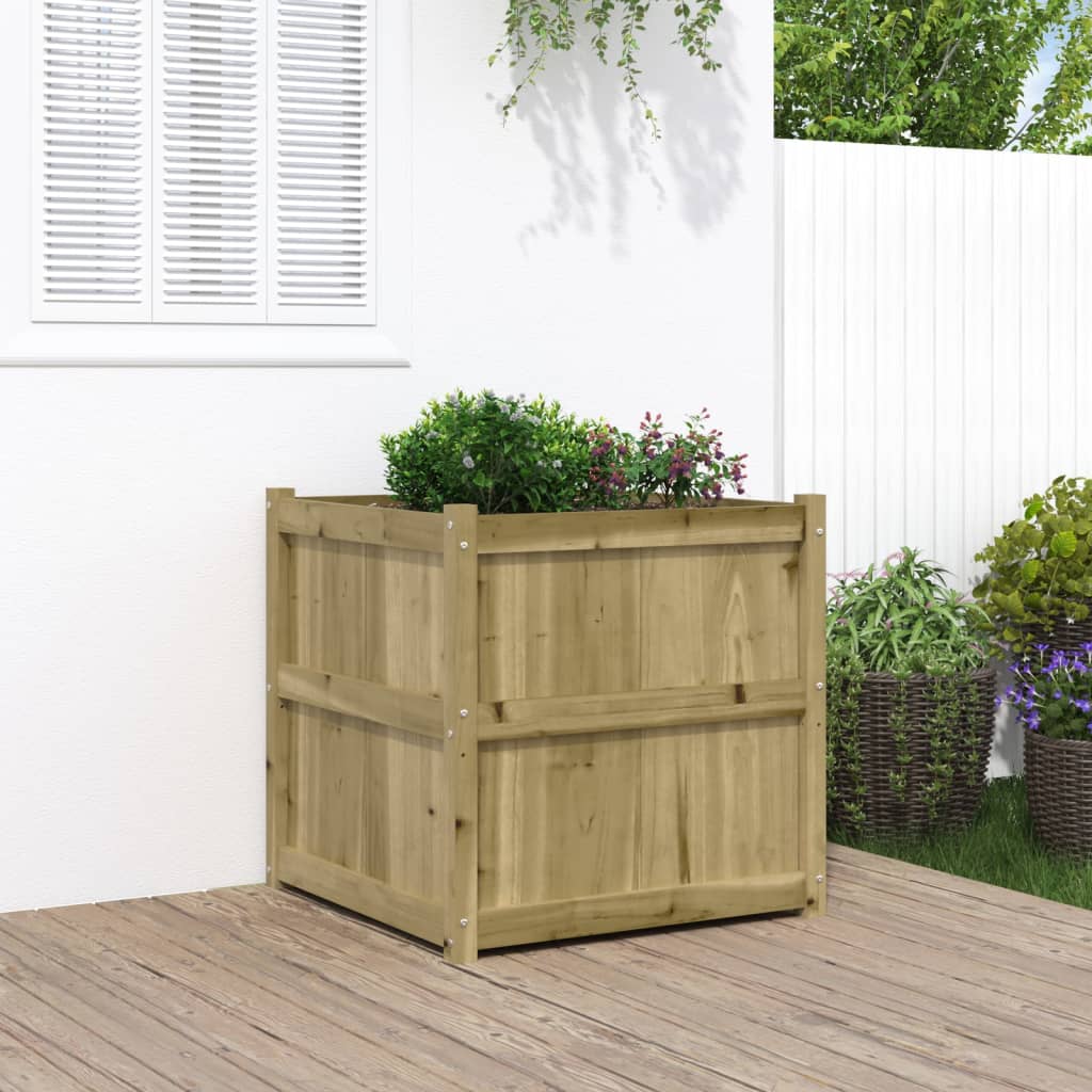 Vidaxl Planning Box 70x70x70 cm Pine imprégnée