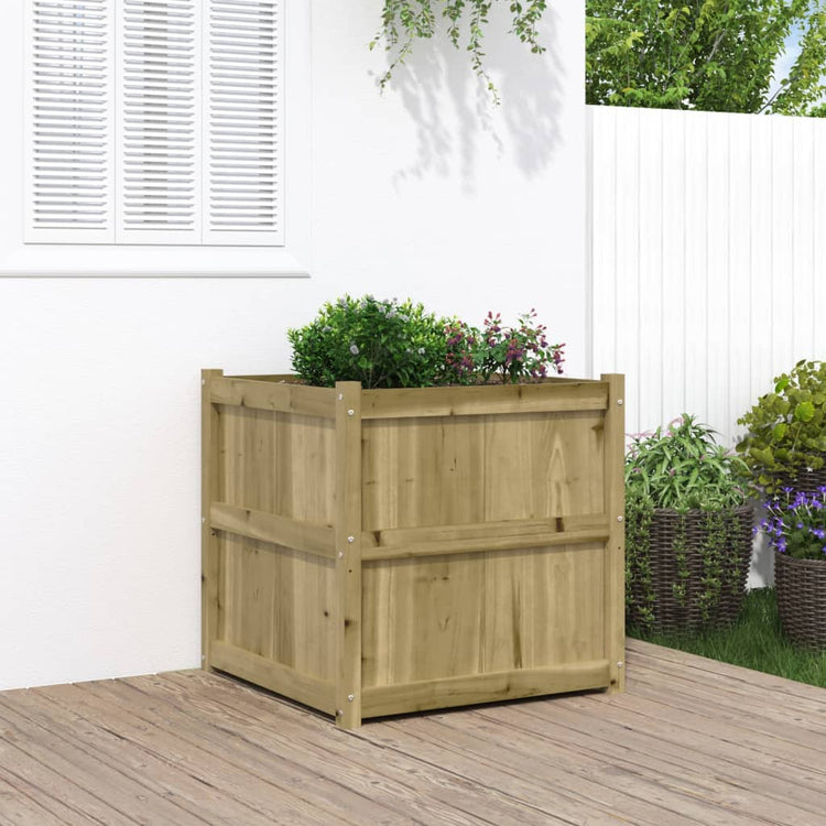 Vidaxl Planning Box 70x70x70 cm Pine imprégnée