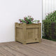 Vidaxl planteur 31x31x31 cm
