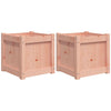 Vidaxl Planters 2 PCS Solide Douglashout