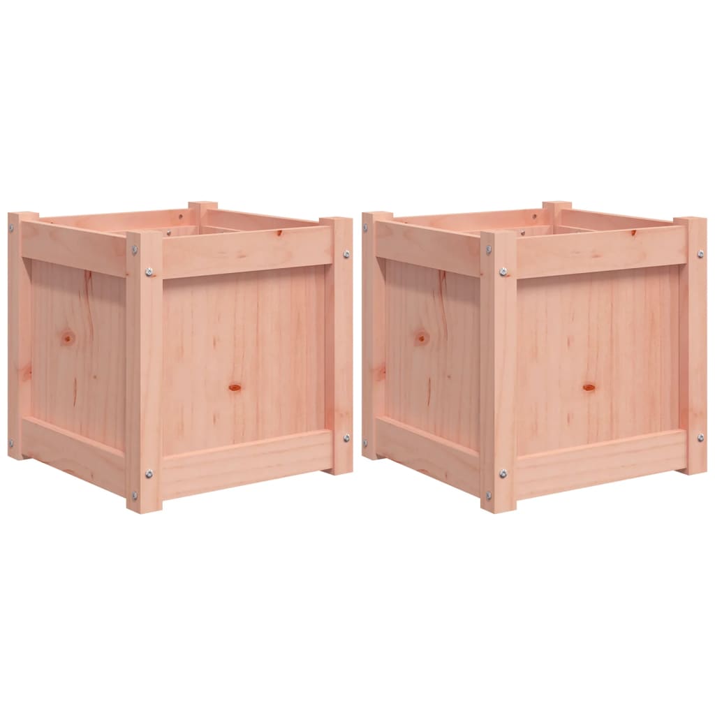 Vidaxl Planters 2 PCS Solide Douglashout
