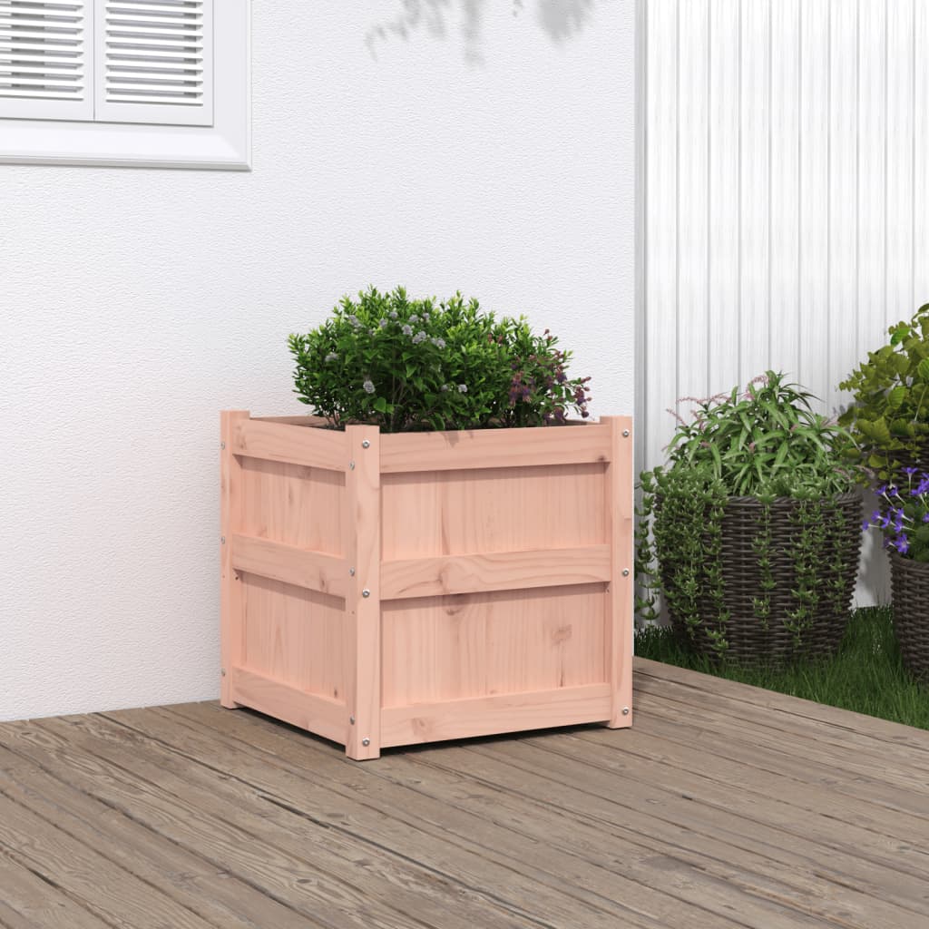Vidaxl Planning Box 50x50x50 cm Douglashout solide