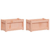 Vidaxl Planters 2 PCS Solide Douglashout
