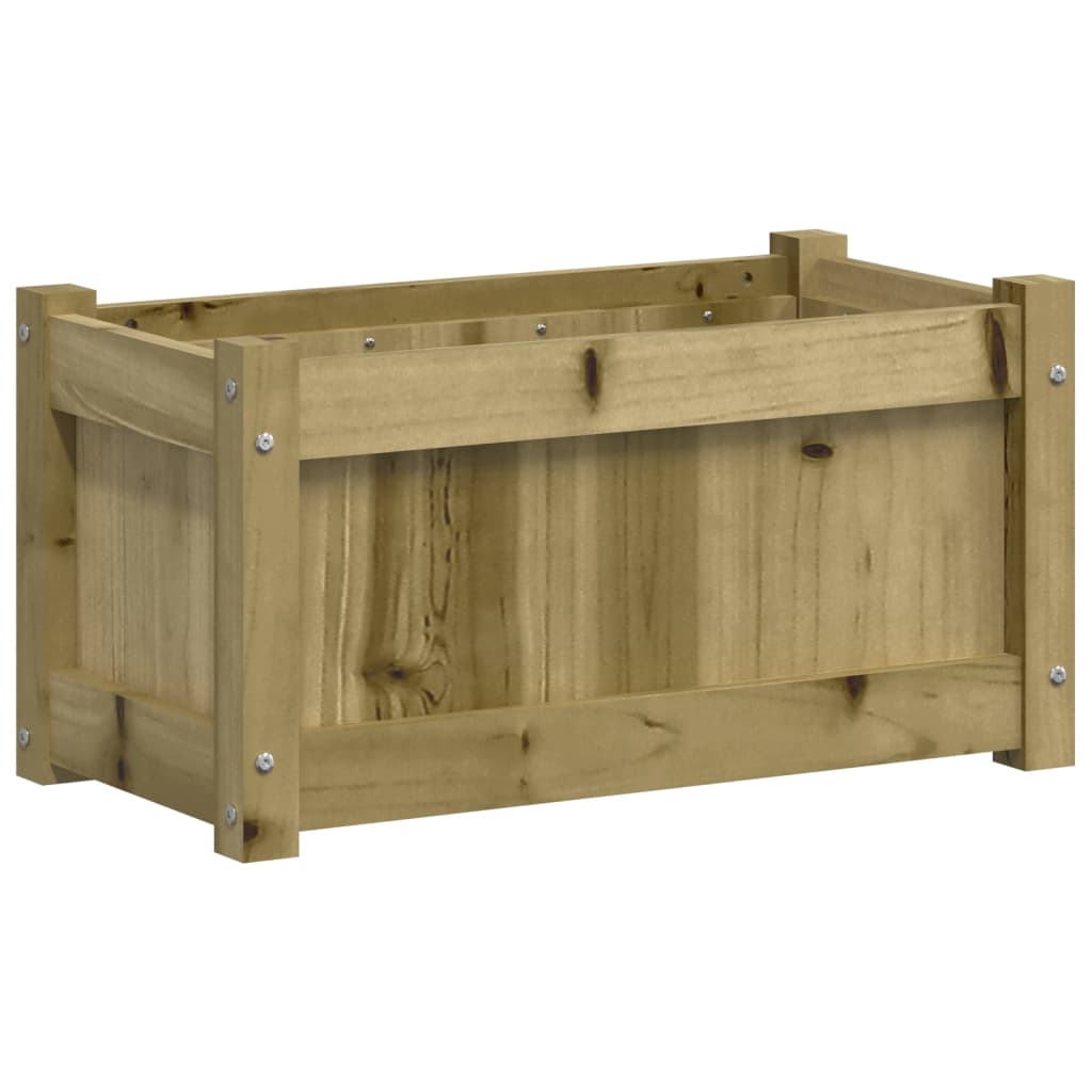 Boîte de planification Vidaxl 60x31x31 cm Pine imprégnée