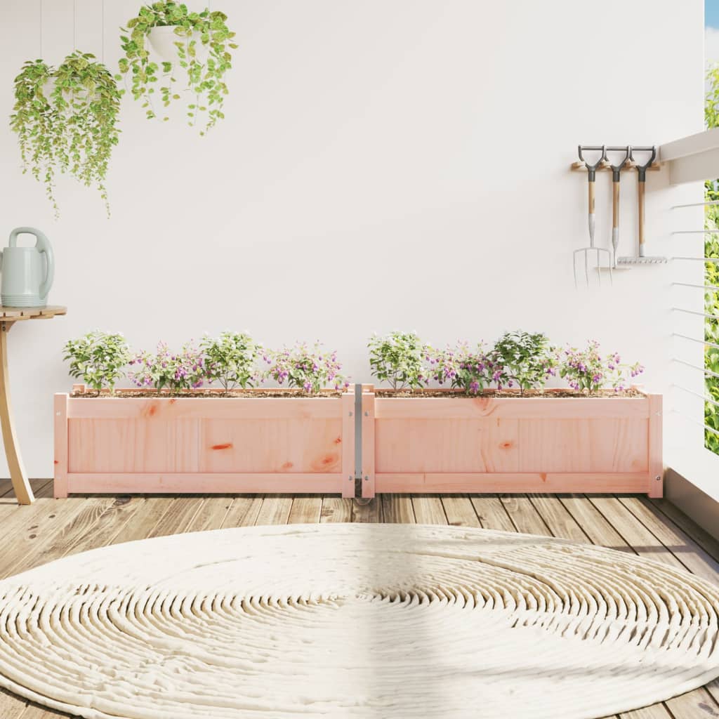 Vidaxl Planters 2 PCS Solide Douglashout
