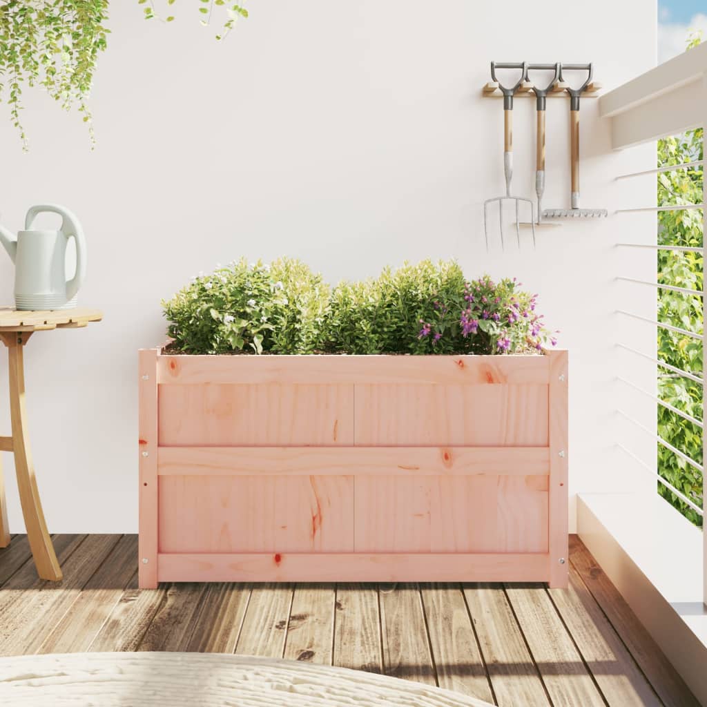 Vidaxl Planning Box 90x50x50 cm Douglashout solide