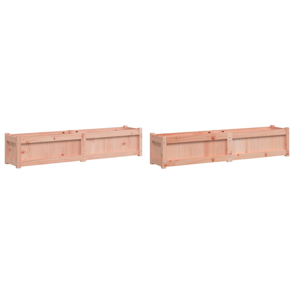 Vidaxl Planters 2 PCS Solide Douglashout
