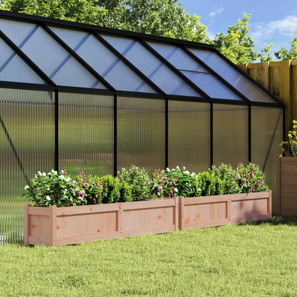 Vidaxl Planters 2 PCS Solide Douglashout