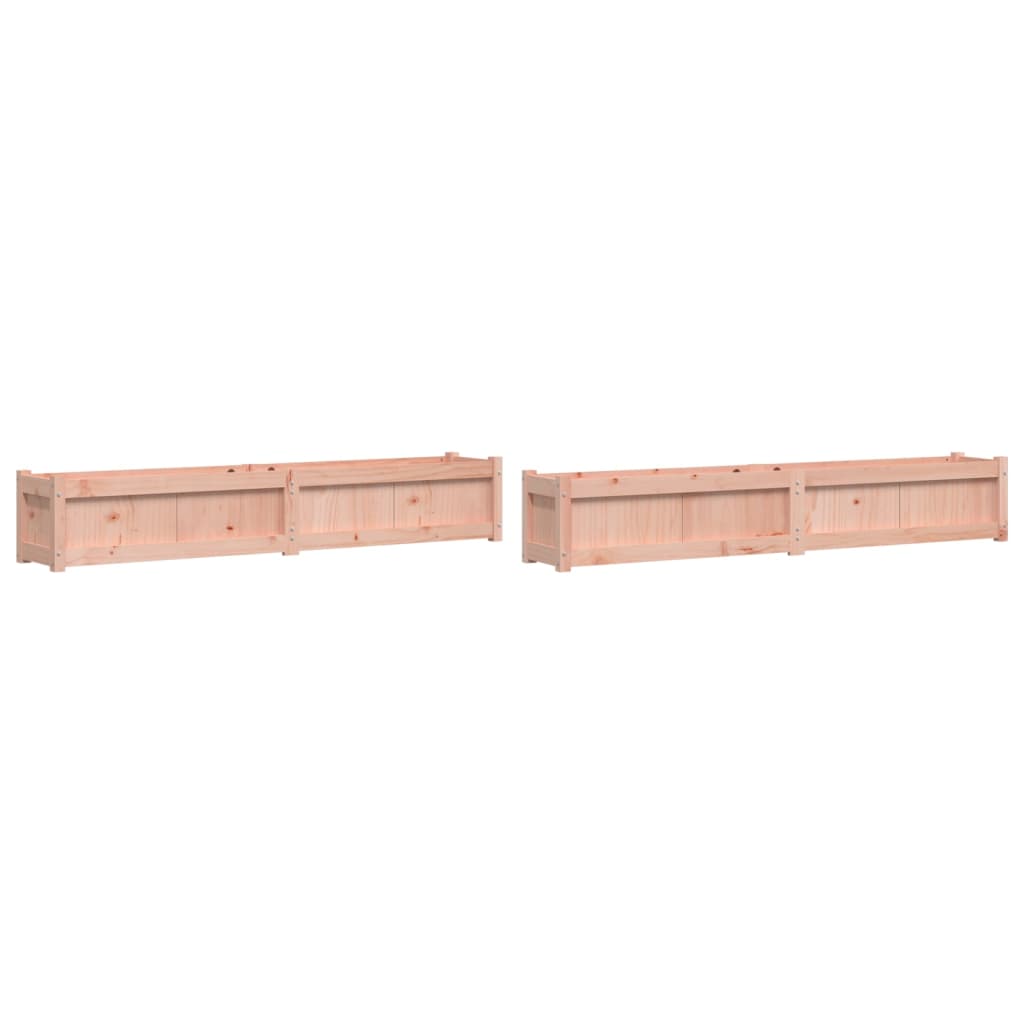 Vidaxl Planters 2 PCS Solide Douglashout