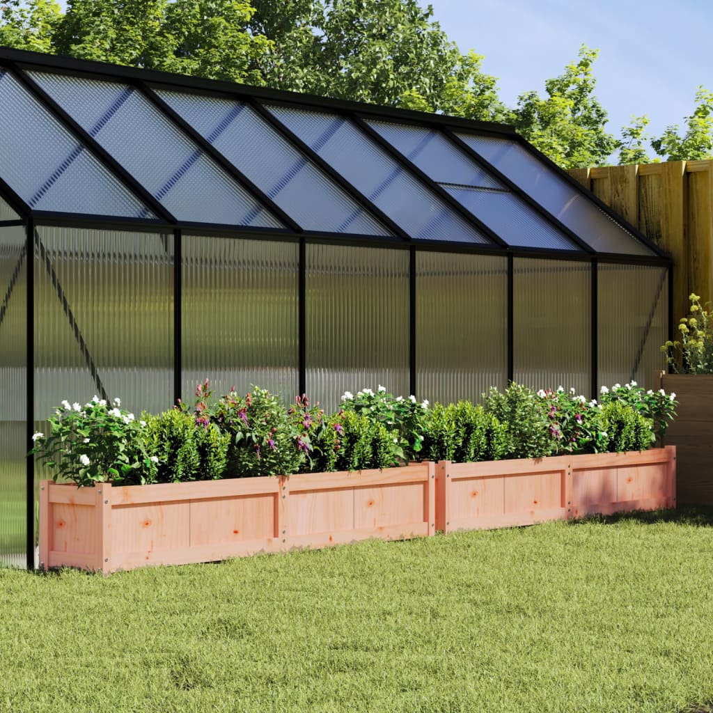 Vidaxl Planters 2 PCS Solide Douglashout