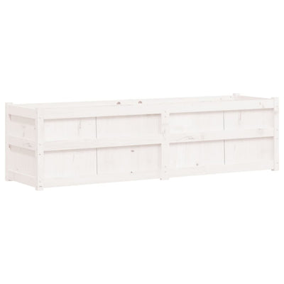 Vidaxl Planning Box 180x50x50 cm Pine solide blanc