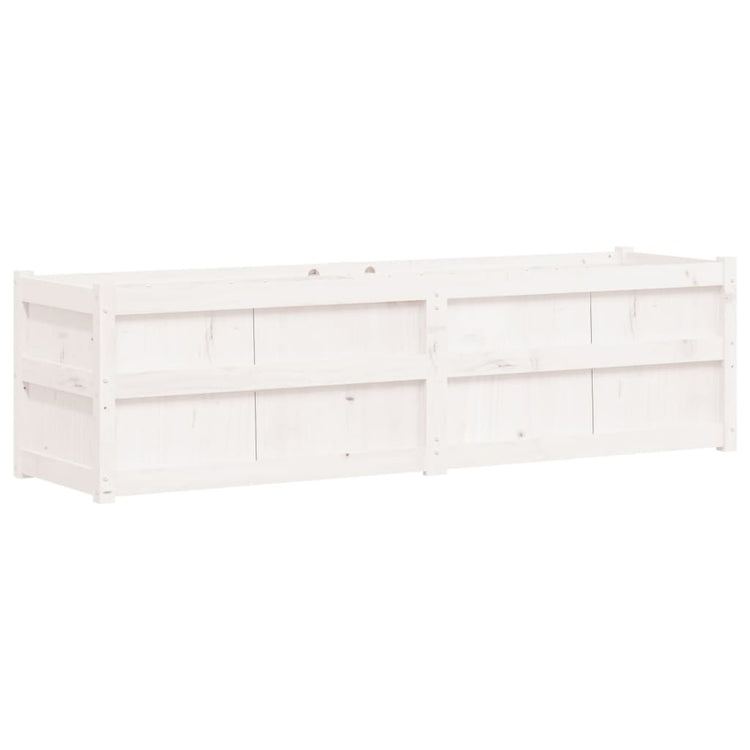 Vidaxl Planning Box 180x50x50 cm Pine solide blanc