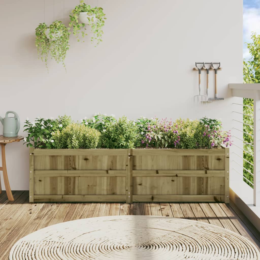 Vidaxl planteur 180x50x50 cm