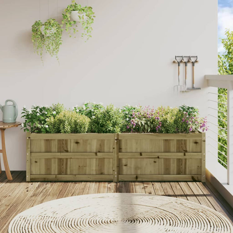 Vidaxl planteur 180x50x50 cm