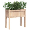 Jardinières vidaxl avec des jambes 2 pc