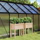 Jardinières vidaxl avec des jambes 2 pc