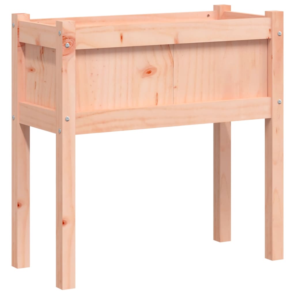 Boîte de planification Vidaxl avec des jambes 70x31x70 cm solide Douglashout