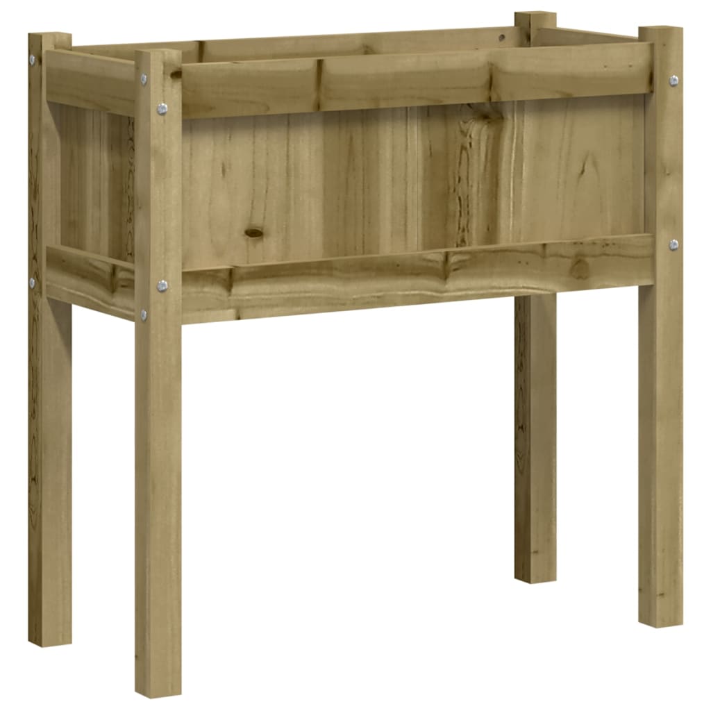 Planteur Vidaxl avec des jambes 70x31x70 cm
