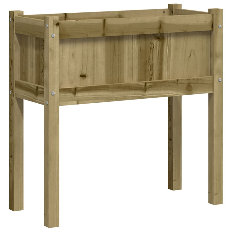 Planteur Vidaxl avec des jambes 70x31x70 cm