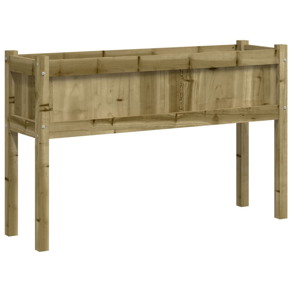 Planteur Vidaxl avec des jambes 110x31x70 cm