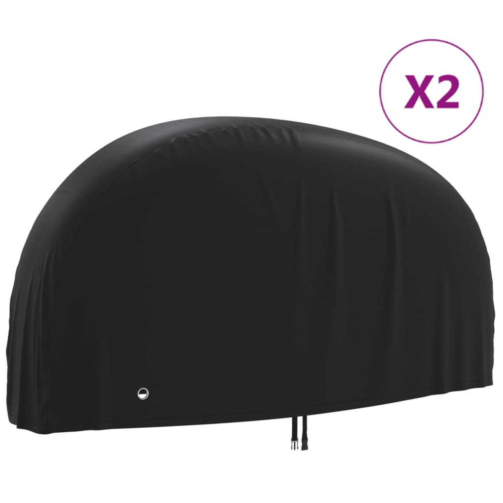Vidaxl Bicycle Covers 2 St 190T 200x70x110 cm Oxford tissu